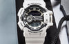 CASIOG-Shock Analog-Digital 'White'