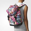 adidasGraffiti Printed Backpack 'Pink Black'