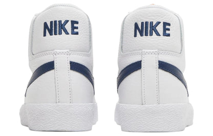 NikeZoom Blazer Mid ISO SB 'Orange Label - White Navy'