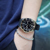 CASIOStainless Steel Case Waterproof Sports Mens Black Analog