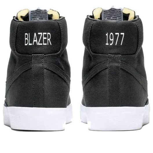 NikeBlazer Mid '77 Canvas 'Black'