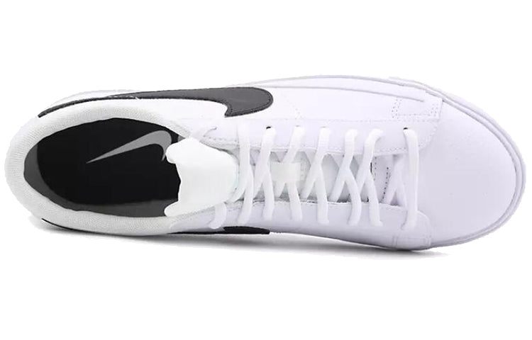 NikeBlazer Low Leather 'White Black'