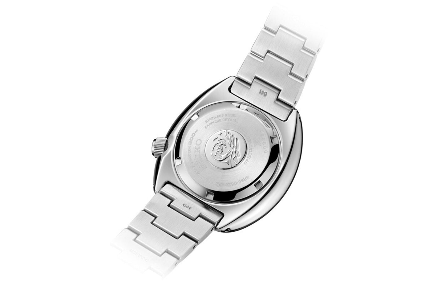 SEIKOMen's  PROSPEX Series Sapphire Lens Case Blue Dial Steel Strip 200 Meter Waterproof Mechanical Watch