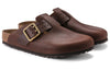 BirkenstockBoston Bold Leather Narrow Fit 'Roast'