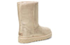 UGG(WMNS)  Classic Short II Iridescent Gold Color