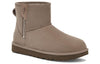 UGG(WMNS)  Classic Mini Bailey Zip 'Beige Grey'