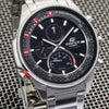CASIOMen's  Business Casual Stainless Steel Watch Mens Black Analog