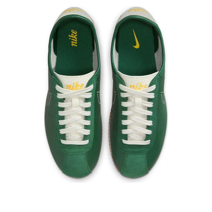 Nike(WMNS)  Cortez Leather 'Gorge Green Amarillo Gum'