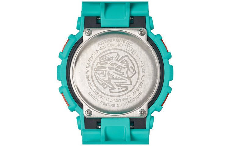 CASIOG-Shock Analog-Digital 'Green Blue'