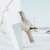 CASIOSHEEN Solar Powered Waterproof Quartz Sapphire Crystal White Analog