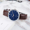 CASIOUnisex DRESS Series Waterproof Couple Quartz Blue Analog