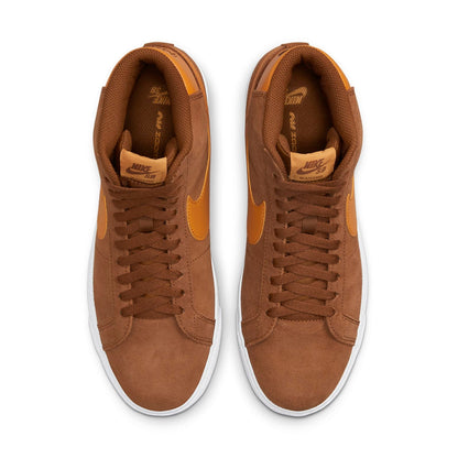 NikeZoom Blazer Mid SB 'Pecan Light Curry'