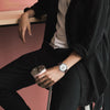 CASIOQuartz Waterproof Sapphire Crystal EDIFICE Solar Powered Mens White Analog
