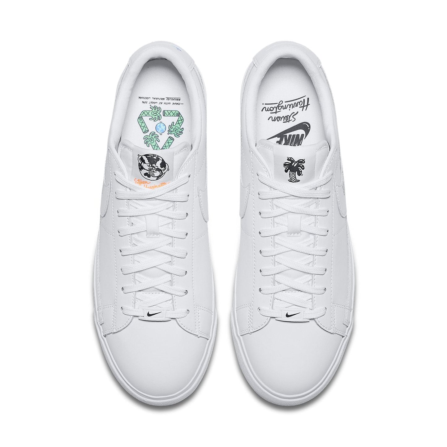 NikeSteven Harrington x Blazer Low Flyleather QS 'Earth Day'