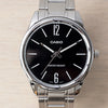 CASIOQuartz Stainless Steel Strap Waterproof Mens Silver Analog