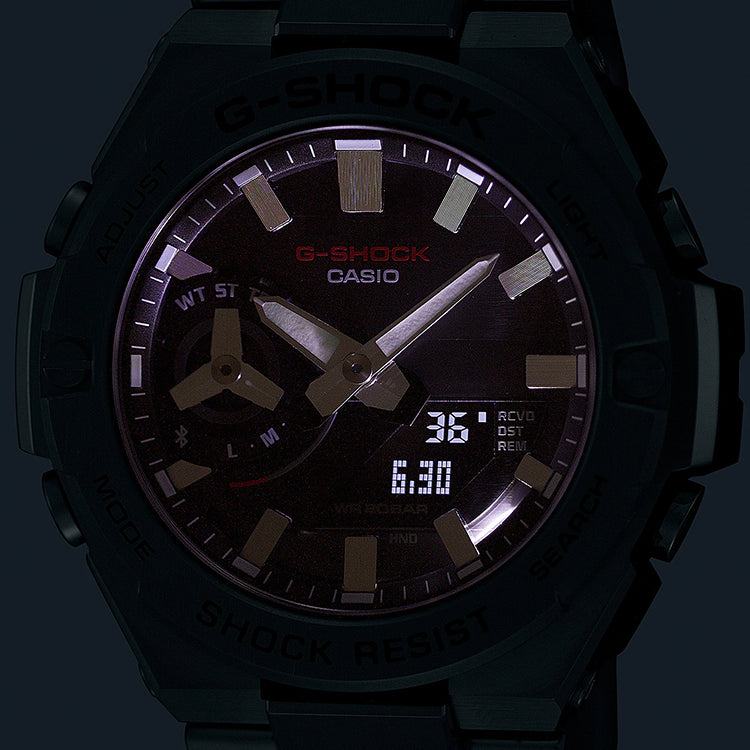 CASIOG-Shock G-Steel 'Black Silver'