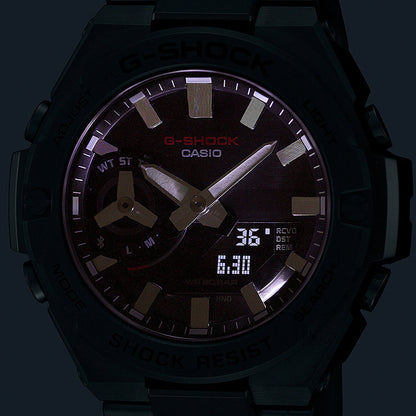 CASIOG-Shock G-Steel 'Black Silver'