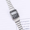 CASIOQuartz Waterproof Sports Unisex Mens Silver Digital