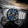 CASIOWaterproof EDIFICE Mens SilverWhite Analog