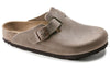 BirkenstockBoston Narrow 'Oiled Leather Tobacco Brown'