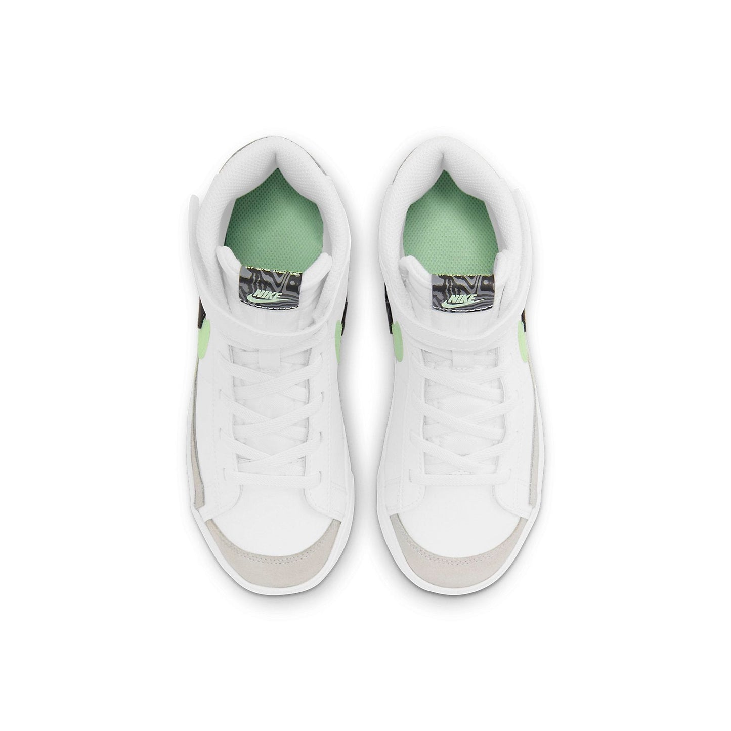 Nike(PS)  Blazer Mid '77 SE 'Double Swoosh - White Vapor Green'
