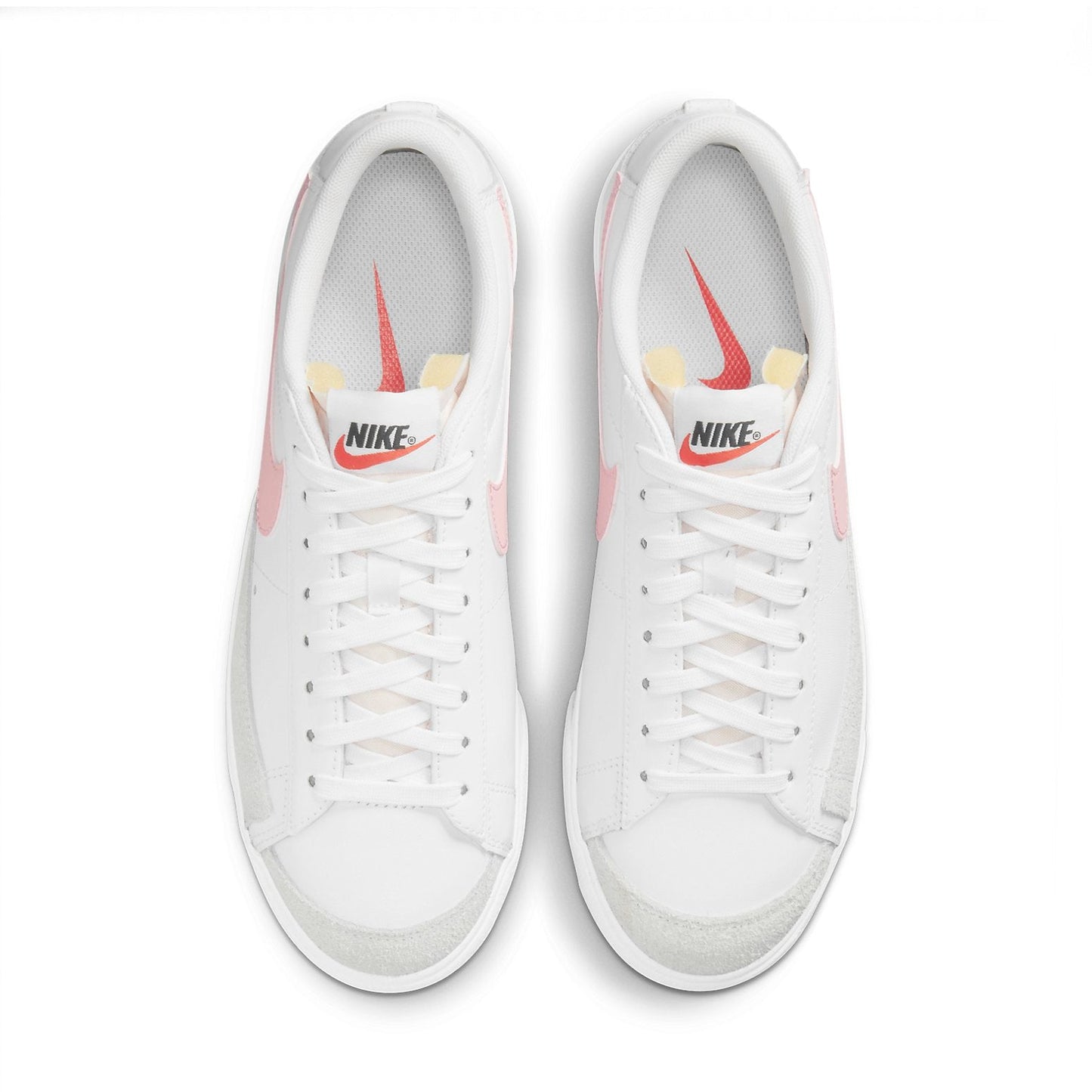 Nike(WMNS)  Blazer Low Platform 'White Pink Glaze'