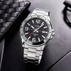 CASIOStainless Steel Strap Mens SilverBlack Analog