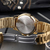 CASIOStainless Steel Strap Mens Gold Analog