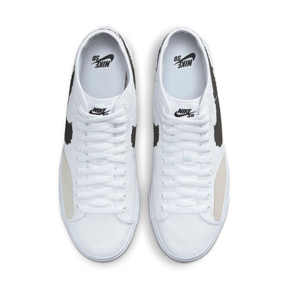 NikeBlazer Court Mid Premium SB 'White Black'