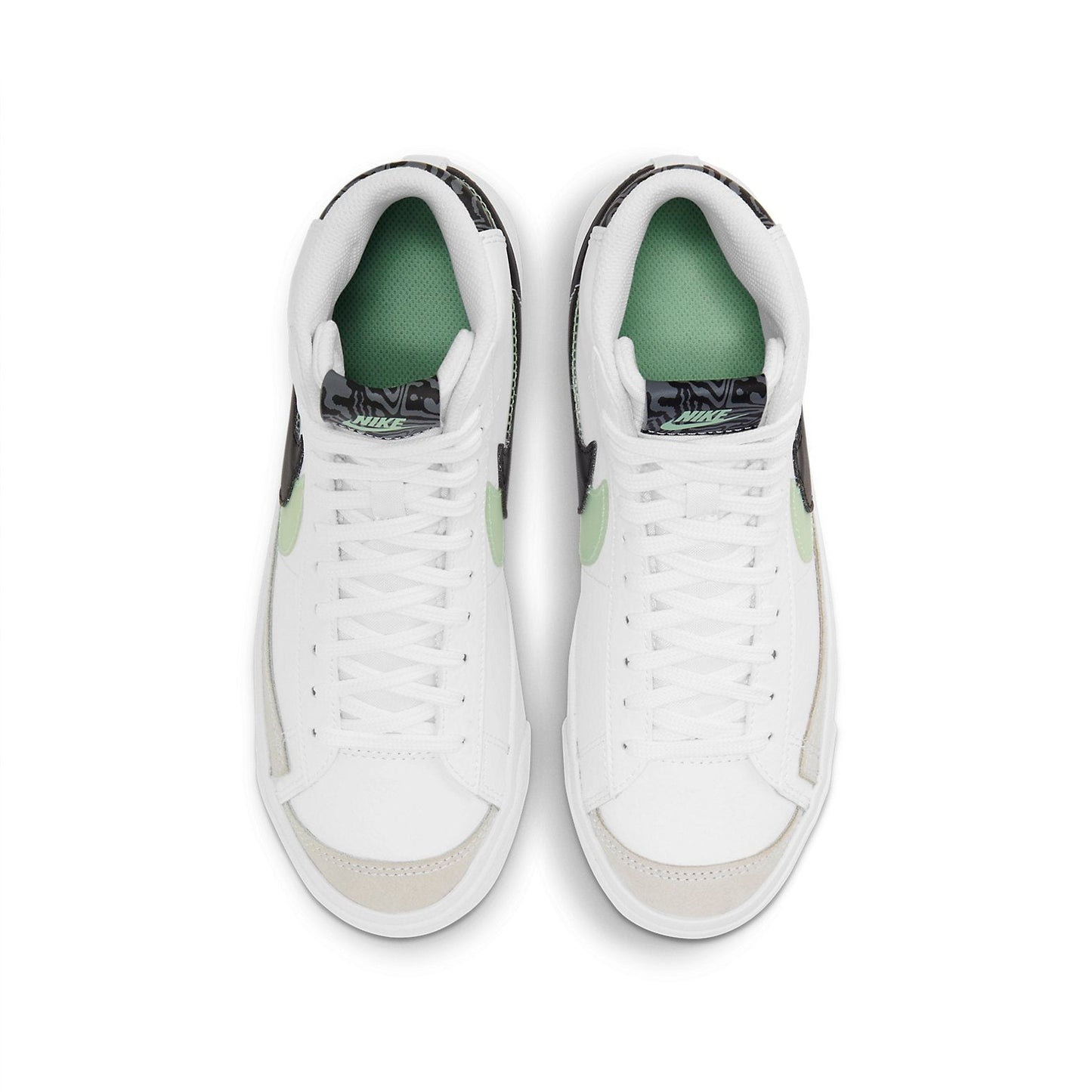 Nike(GS)  Blazer Mid '77 SE 'Double Swoosh - White Vapor Green'