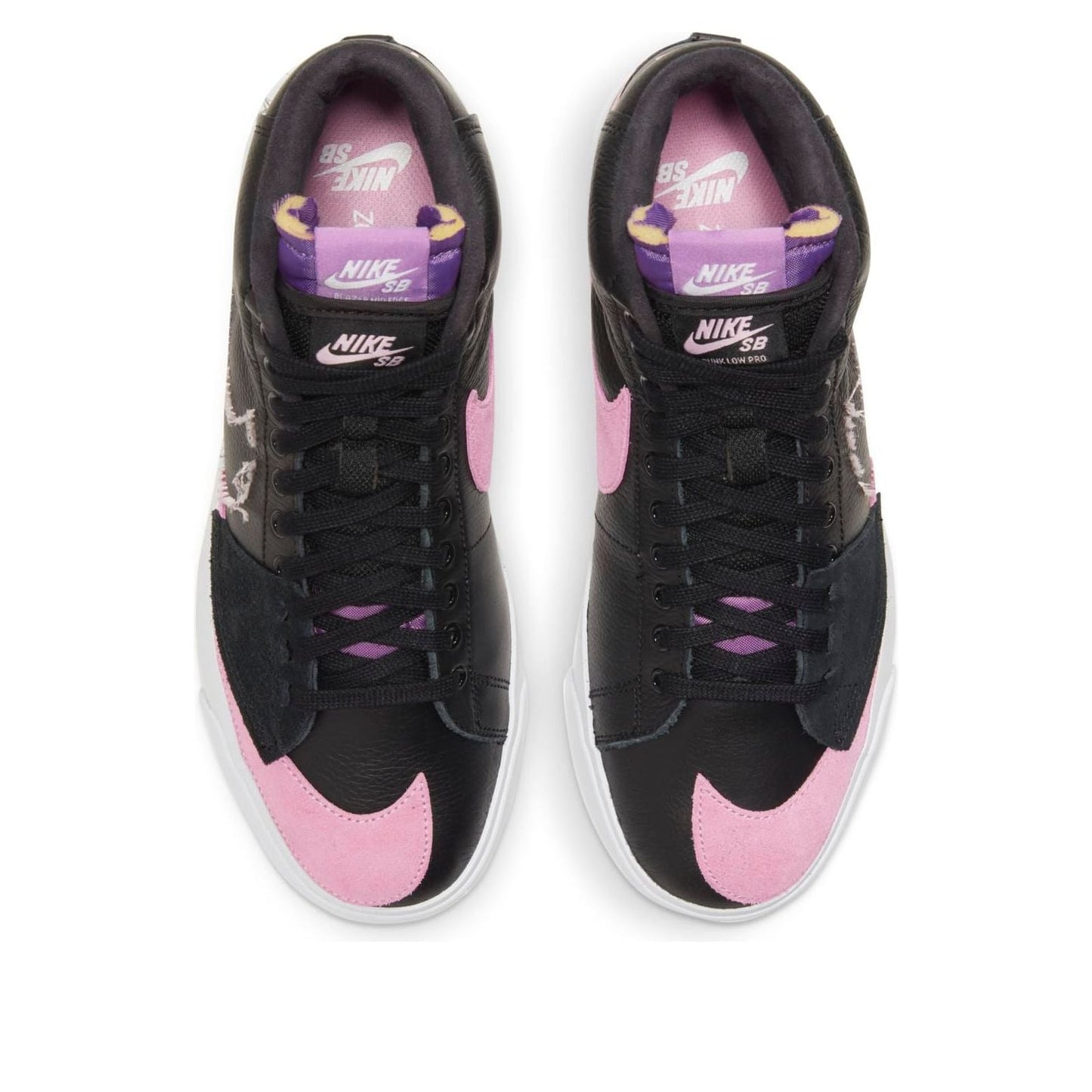 NikeZoom Blazer Mid Edge SB 'Black Pink Rise'