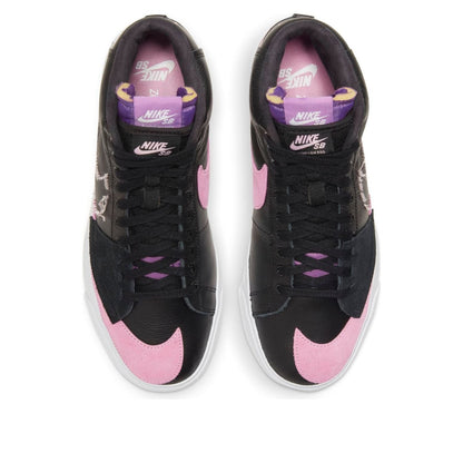 NikeZoom Blazer Mid Edge SB 'Black Pink Rise'