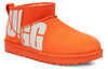 UGG(WMNS)  Classic Ultra Mini Broken Logo 'Orange Soda'