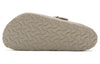 BirkenstockBoston Suede Leather Sandals 'Antique White'