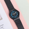 CASIOWaterproof Quartz Mens Black Analog