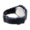 CASIOSports Waterproof Shockproof Mens Black/Orange Analog