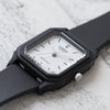 CASIOCasio Classic Square Analog Watch 'Black White'