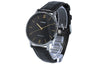 CASIOMen' s DRESS Belt Wrist Mens Black Analog