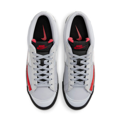 NikeBlazer Low Pro Club 'Wolf Grey University Red'
