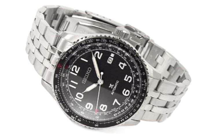 SEIKOMen's  Prospex Series Mechanical waterproof Sports Black