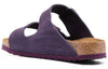 BirkenstockArizona Soft Footbed Suede Leather Narrow Fit Sandals 'Wine'