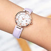 CASIOWaterproof SHEEN Sapphire Crystal Quartz Purple Analog