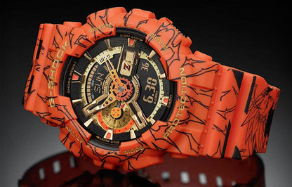 CASIOG-Shock Analog-Digital 'Red