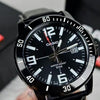 CASIOCasio Dress Classic Analog Watch 'Metallic Black White'