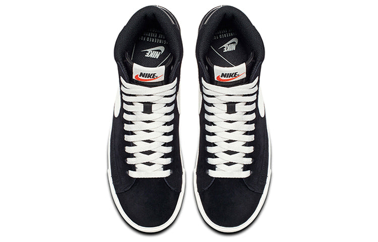 Nike(WMNS)  Blazer Mid Vintage Suede 'Black'