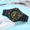 CASIOWaterproof Sports Quartz Mens Black Analog