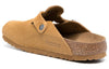 BirkenstockBoston Suede Embossed Narrow Fit 'Butterscotch Brown'