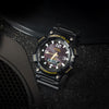 CASIOWaterproof Sports Solar Powered Mens Black Analog
