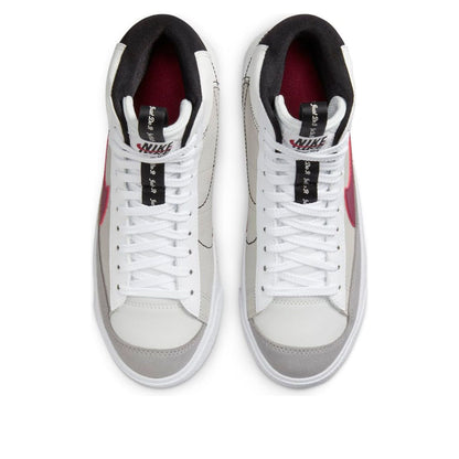 Nike(GS)  Blazer Mid '77 SE 'White Rush Maroon'