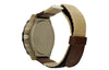CASIOMen's  Waterproof Quartz Luminous Dial 28.4mm Nylon Strap Watch Mens Khaki Analog